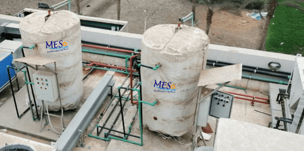 Mesalla Engineering Works solar tanks