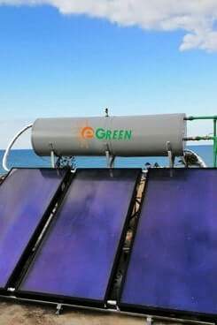 EGreen solar water heater in Egypt